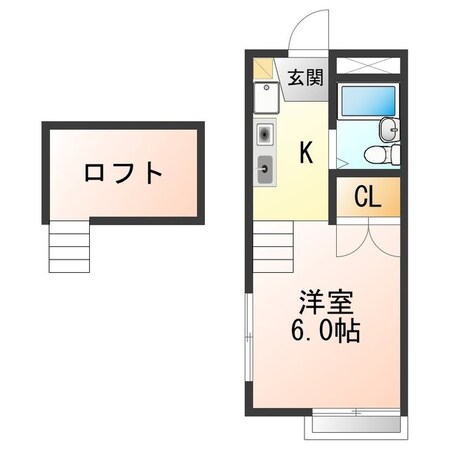 コーセイハイツの物件間取画像